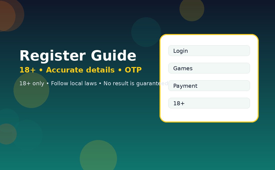 Tiranga Lottery register information card